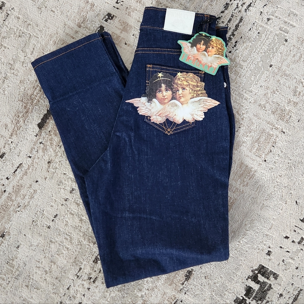 Fiorucci Slim Tapered Leg Jeans - Picture 2 of 6